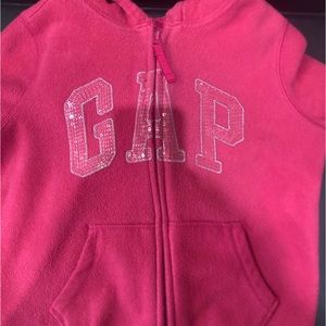 Pink gap hoodie